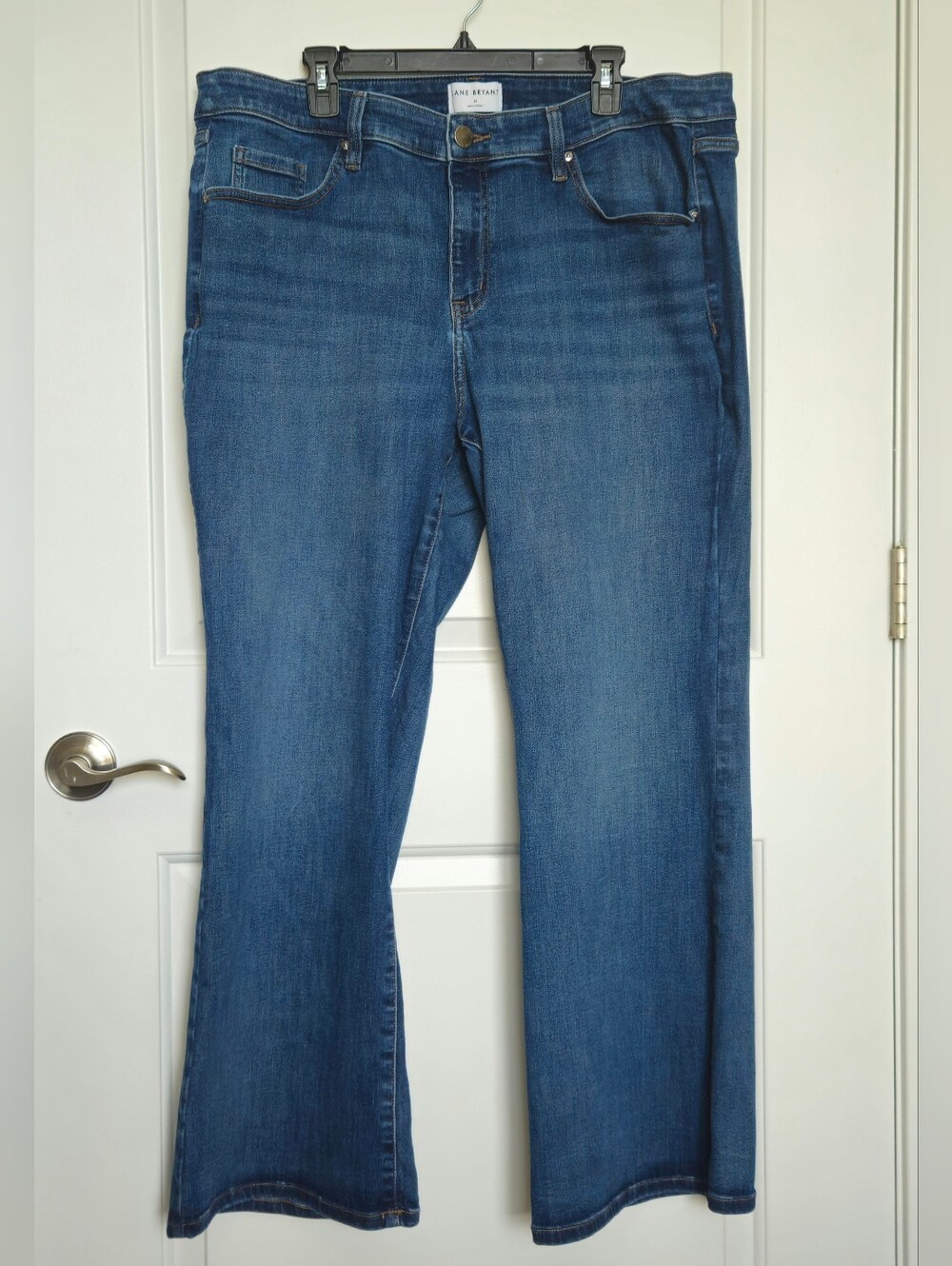 Lane Bryant Women's Plus Size 20  Dark Blue Flare Jeans